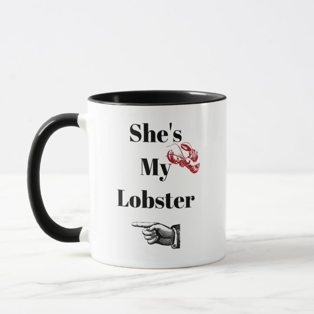 She's my lobster mug (Left)