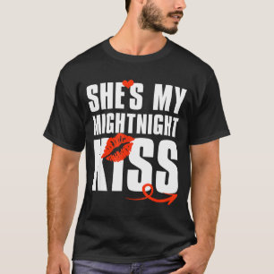 She's My Midnight Kiss Happy New Year Matching Fun T-Shirt