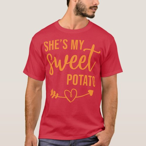 Shes my sweet popato I Yam 1 T_Shirt