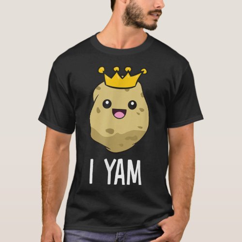 Shes My Sweet Potato _ I Yam Cute Couple Matching T_Shirt