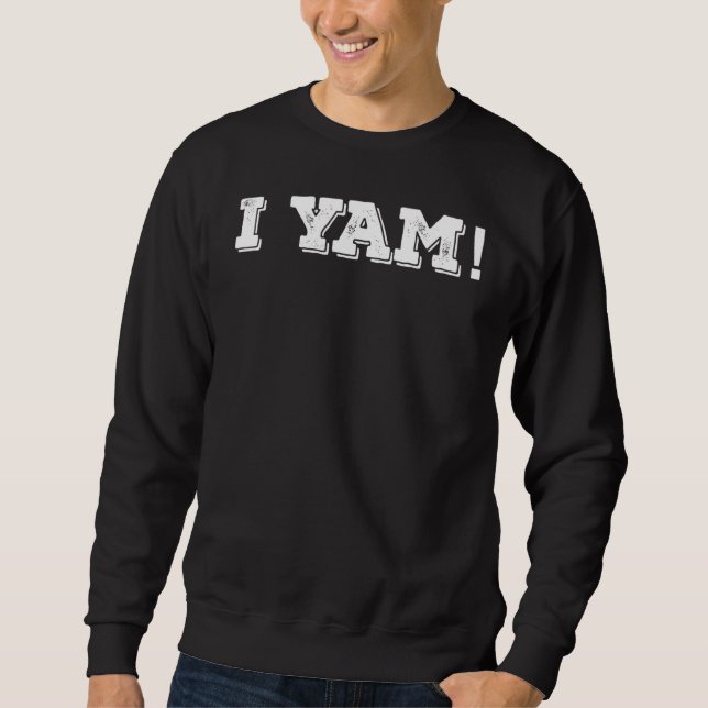 Shes My Sweet Potato I Yam Matching Couple Thanksg Sweatshirt (Front)