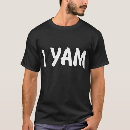 Shes My Sweet Potato I Yam Set Couples Thanksgivin T_Shirt