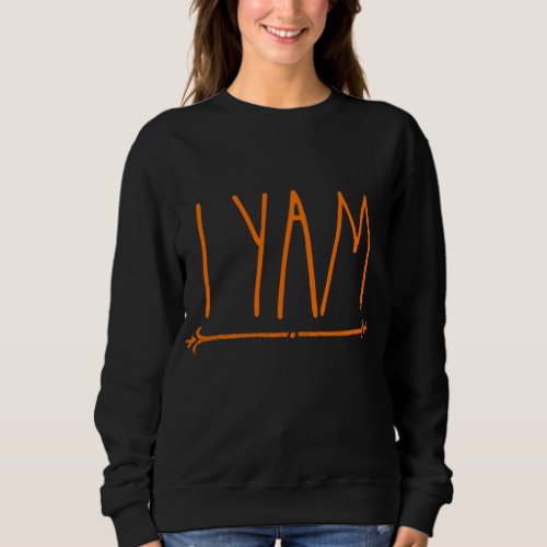 Shes My Sweet Potato I Yam Set Thanksgiving Couple Sweatshirt