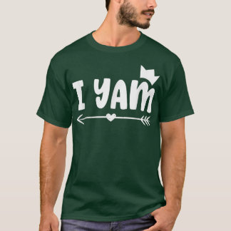 She's My Sweet Potato I YAM Thanksgiving Couples M T-Shirt