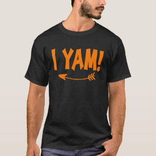 She's My Sweet Potato I Yam Thanksgiving Couples M T-Shirt