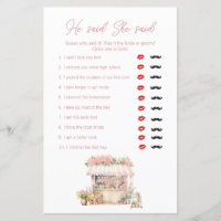 Shes Off the Market Bridal Shower He Said She Said