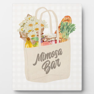 She's Off the Market Bridal Shower Mimosa Bar Plaque