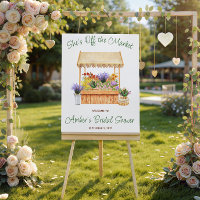 She's Off the Market Bridal Shower Welcome