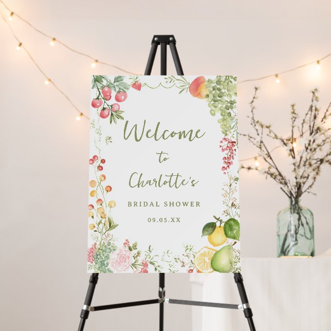 She's Off the Market Bridal Welcome Sign (In Situ (Stand))