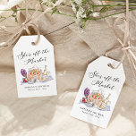 She's Off the Market Farmer's Market Bridal Shower Gift Tags<br><div class="desc">Introducing our charming "She's Off the Market" bridal shower collection! This delightful suite features a playful farmer's market theme, perfect for celebrating the bride-to-be. With its whimsical fruit, wine and food illustrations along with a cozy picnic design, this suite sets the tone for a fun and stylish gathering. This suite...</div>