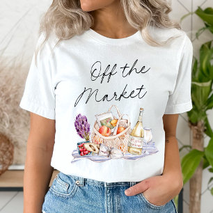 She's Off the Market Farmer's Market Bridal Shower T-Shirt