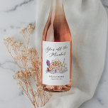 She's Off the Market Farmer's Market Bridal Shower Wine Label<br><div class="desc">Introducing our charming "She's Off the Market" bridal shower collection! This delightful suite features a playful farmer's market theme, perfect for celebrating the bride-to-be. With its whimsical fruit, wine and food illustrations along with a cozy picnic design, this suite sets the tone for a fun and stylish gathering. This suite...</div>