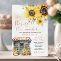 She's Off The Market Sunflowers Bridal Shower