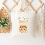 She's Off the Market Tote Bag<br><div class="desc">Introducing our charming "She's Off the Market" bridal shower collection! This delightful suite features a playful farmer's market theme, perfect for celebrating the bride-to-be. With its whimsical fruit and veggie illustrations and a cozy market stall design, this suite sets the tone for a fun and vibrant gathering. This suite captures...</div>