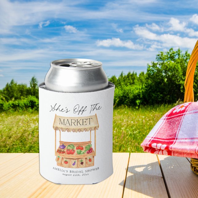 She's Off the Market Tote Bag Can Cooler (Creator Uploaded)