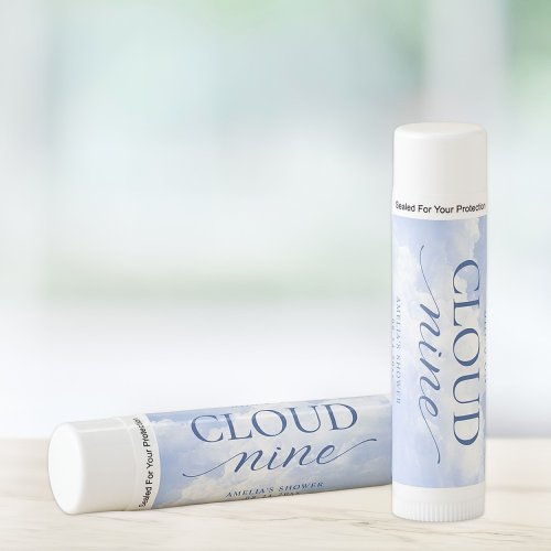 She's On Cloud Nine Blue  Bridal Shower