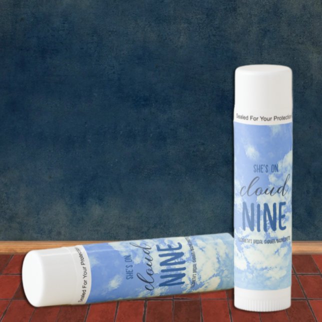 She's On Cloud Nine! Bridal Shower/Bachelorette Lip Balm (Creator Uploaded)