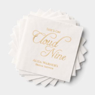 She's on Cloud Nine Elegant Bridal Shower