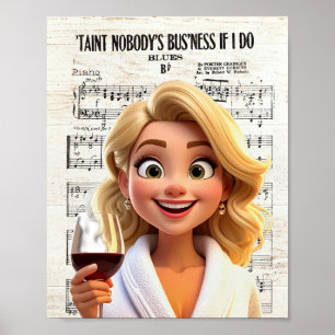 Shes Quite A Sassy Girl Poster