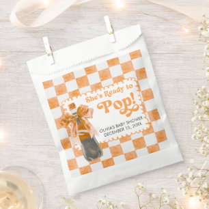 She's Ready to Pop Baby Shower Favor Bag