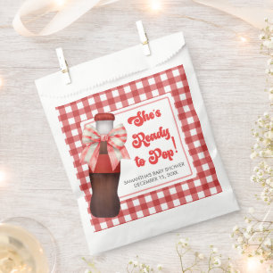 She's Ready to Pop Baby Shower  Favor Bag
