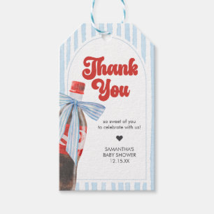She's Ready to Pop Baby Shower Favor Tags