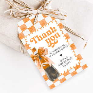 She's Ready to Pop Baby Shower Favor Tags