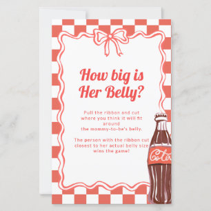 She's Ready to Pop Baby Shower Mommys Belly Game