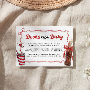 She's Ready to Pop Books for Baby Card