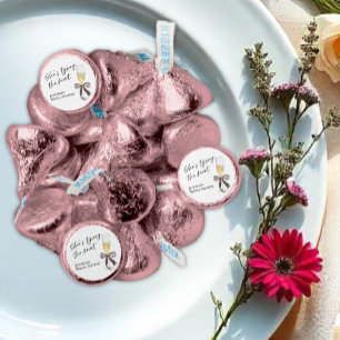 She's Tying the Knot   Black Bow Bridal Shower Hershey®'s Kisses®