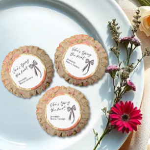 She's Tying the Knot Black Bow Bridal Shower Rees Reese's Peanut Butter Cups