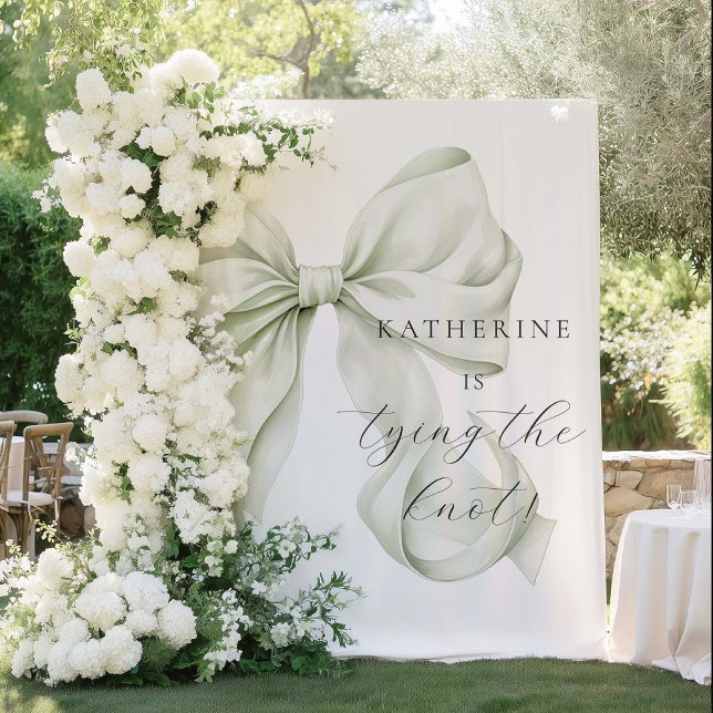 She's tying the Knot Bridal Shower Backdrop (Creator Uploaded)