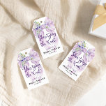 She's Tying the Knot Bridal Shower Lilac Bow  Gift Tags<br><div class="desc">She's Tying the Knot Bridal Shower Lilac Bow Gift Tags. Matching items available.</div>
