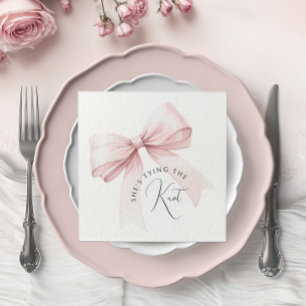 She's Tying the Knot Bridal Shower Napkins