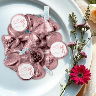 She's Tying the Knot Pink Bow Bridal Shower Hershey®'s Kisses®