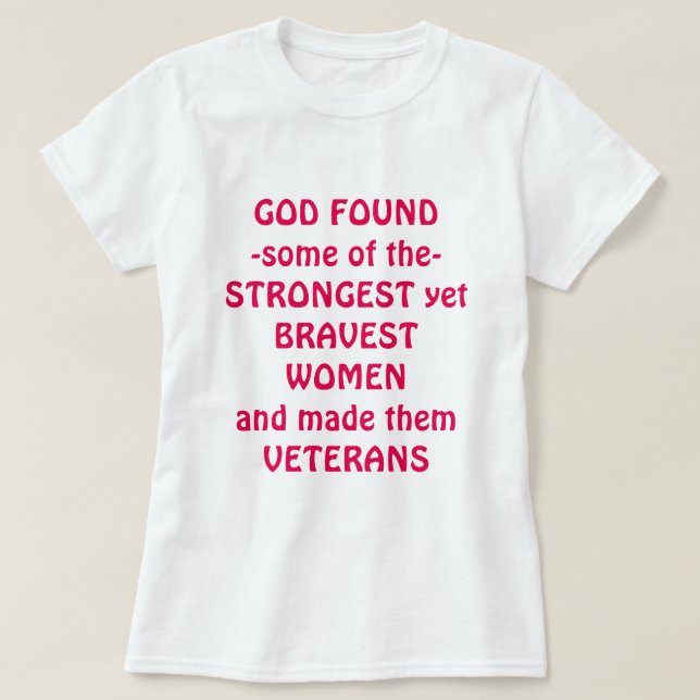 SheServed, She Wears Combat Boots Too! T-Shirt (Design Front)