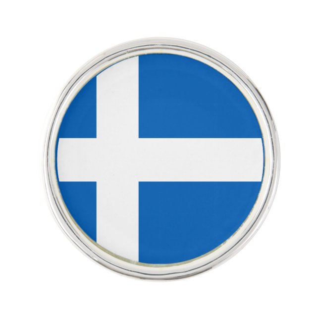 Shetland Flag Lapel Pin (Front)