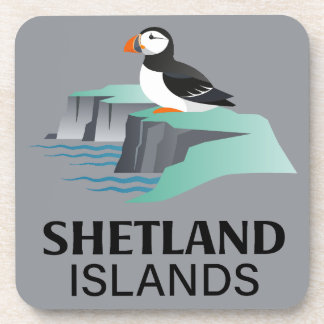 Shetland Islands Scotland United Kingdom Beverage Coaster