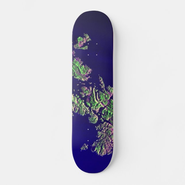 Shetland Islands Skateboard Deck (Front)