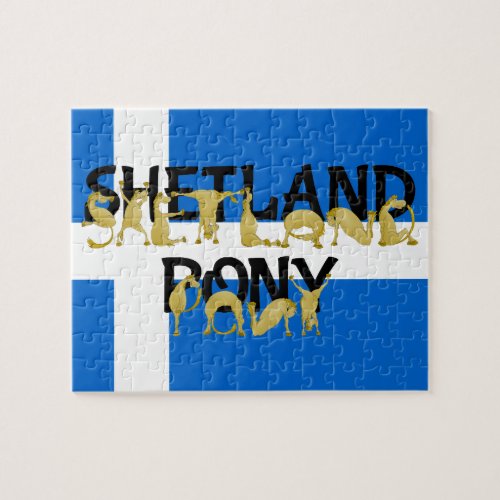 Shetland Pony Jigsaw Puzzle