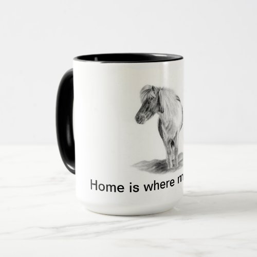 Shetland Pony Mug