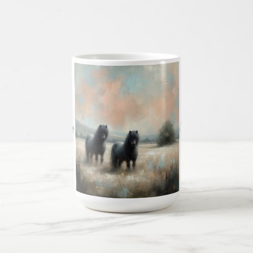 Shetland Pony No 3 of a set Coffee Mug