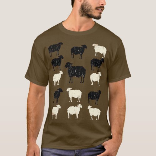 Shetland Sheep Wool Thickness T_Shirt