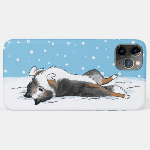 Shetland Sheepdog Blue Merle Sheltie Dog Holiday iPhone 11 Pro Max Case