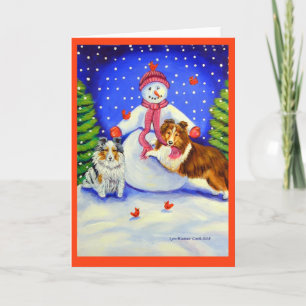 Shetland Sheepdog Christmas Cards