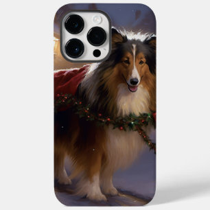 Shetland Sheepdog Christmas Festive Season  Case-Mate iPhone 14 Pro Max Case