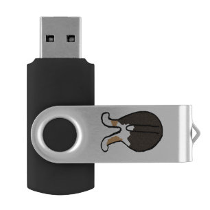 Shetland Sheepdog Hiney Flash Drive