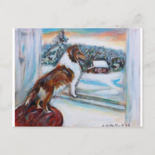 Shetland Sheepdog Holiday Christmas Card