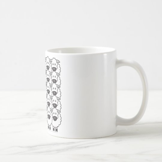 Shetland Sheepdog in the Sheep Coffee Mug