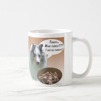 Shetland Sheepdog (merle) Turkey Coffee Mug